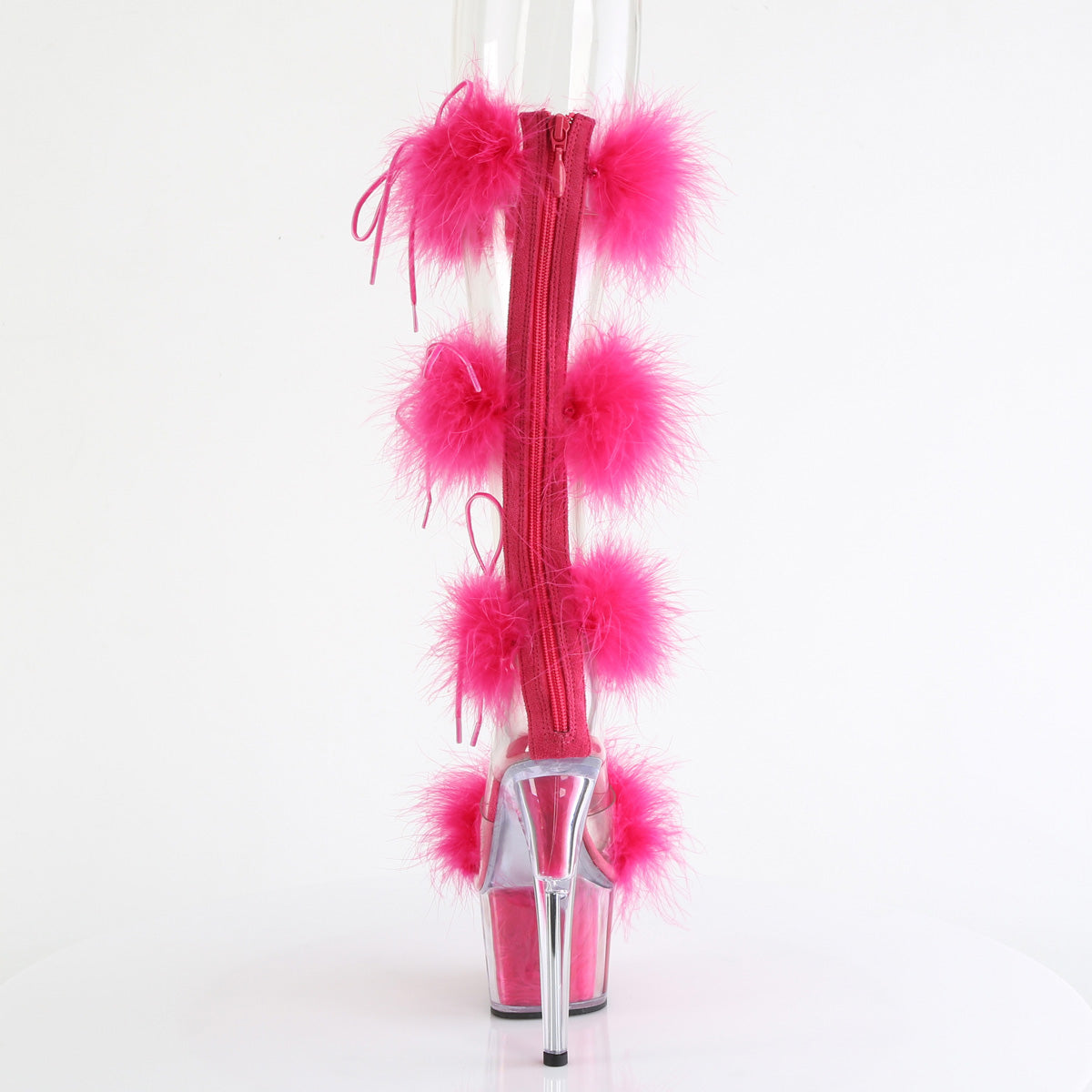 Pleaser   ADORE-728F Clr-H. Pink Fur/M