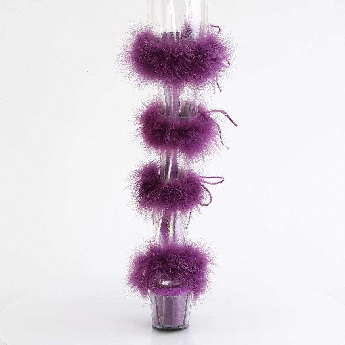 Pleaser   ADORE-728f clr-purpurer Fell/m