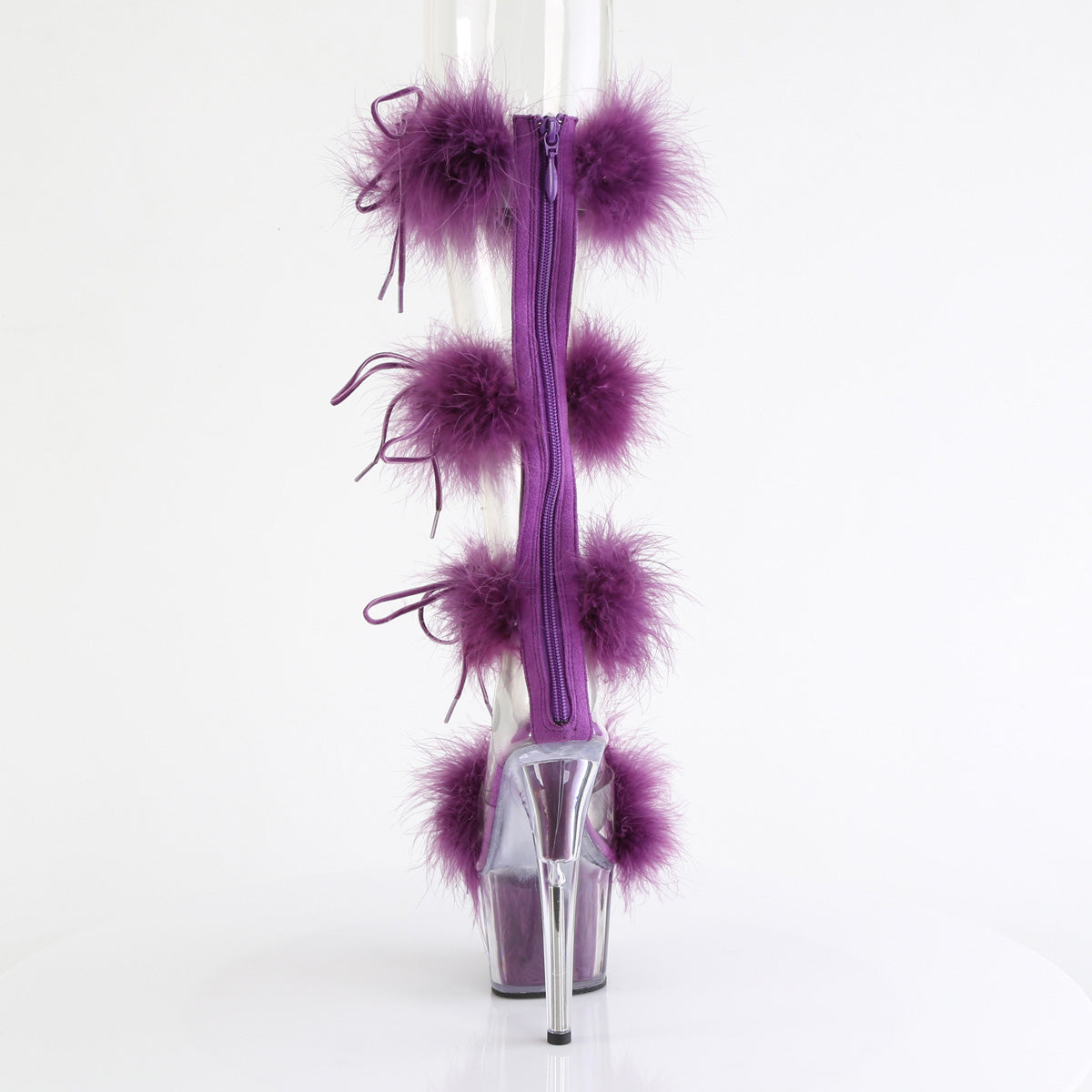 Pleaser   ADORE-728f clr-purpurer Fell/m