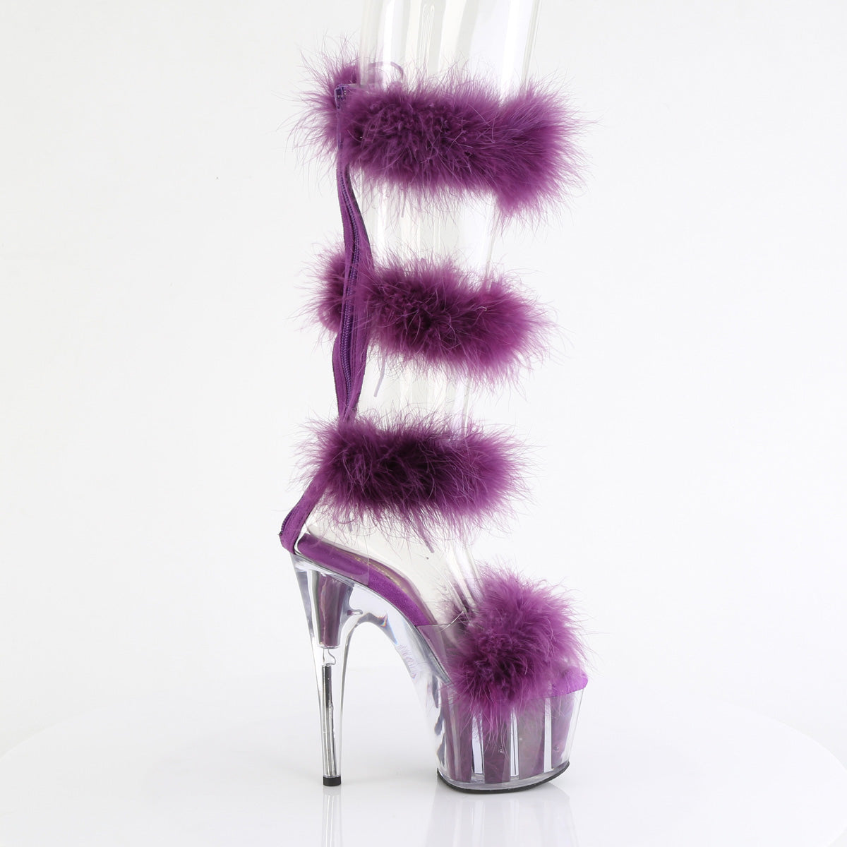 Pleaser   ADORE-728f clr-purpurer Fell/m
