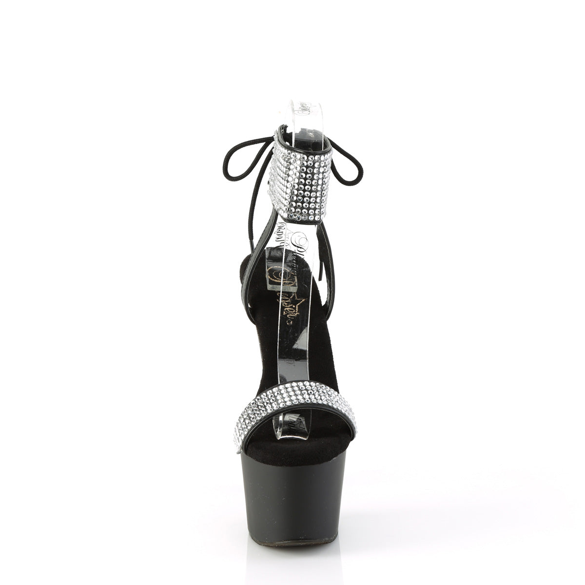 Pleaser   ADORE-770 Blk Faux Leather-RS/Blk Matte