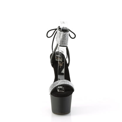 Pleaser   ADORE-770 Blk Faux Leather-RS/Blk Matte