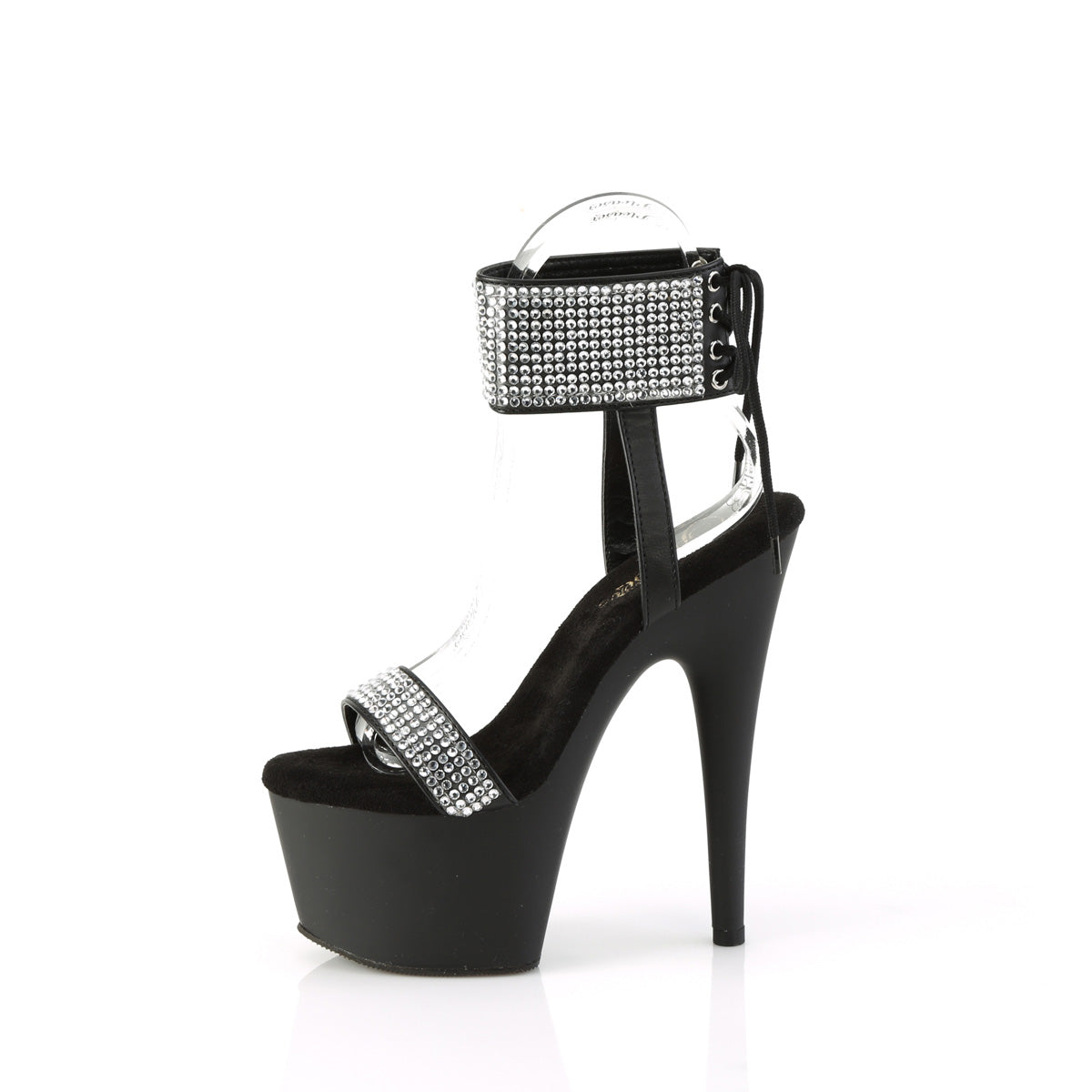 Pleaser   ADORE-770 Blk Faux Leather-RS/Blk Matte