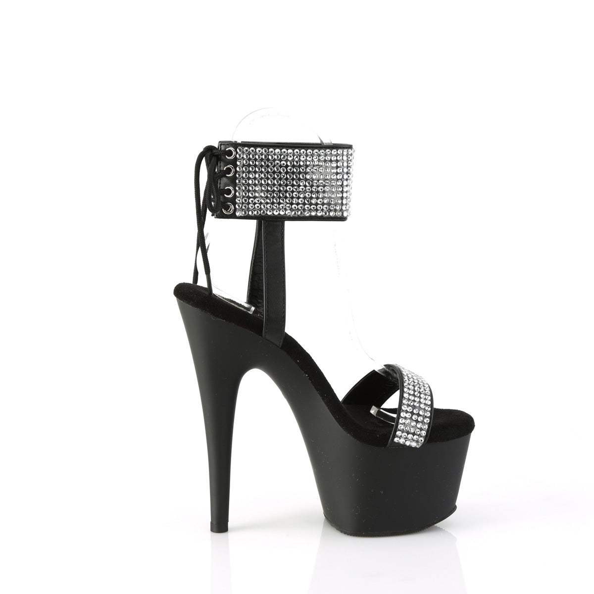 Pleaser   ADORE-770 Blk Faux Leather-RS/Blk Matte