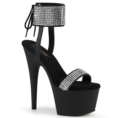 Pleaser   ADORE-770 Blk Faux Leather-RS/Blk Matte