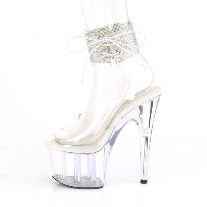 Pleaser Womens Sandals ADORE-791-2RS Clr/Clr