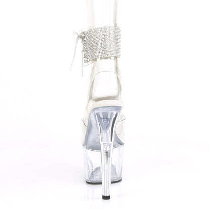 Pleaser Womens Sandals ADORE-791-2RS Clr/Clr