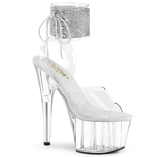 Pleaser Damen Sandalen ADORE-791-2rs CLR / CLR