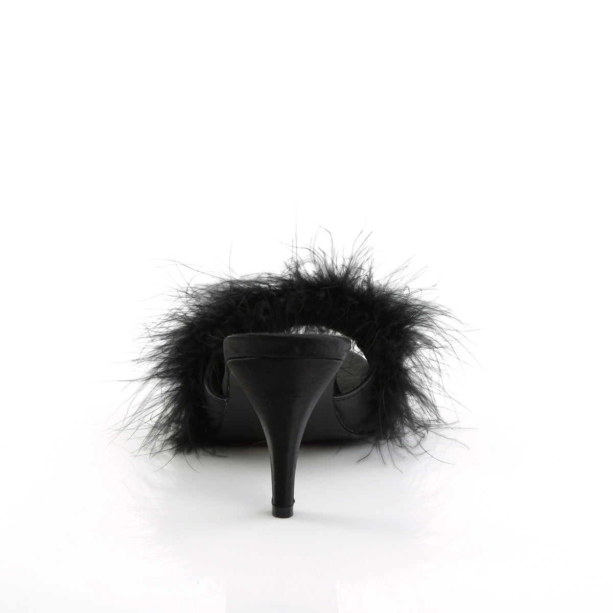 Fabulicious Damen Sandalen AMOUR-03 BLK PU-FUR