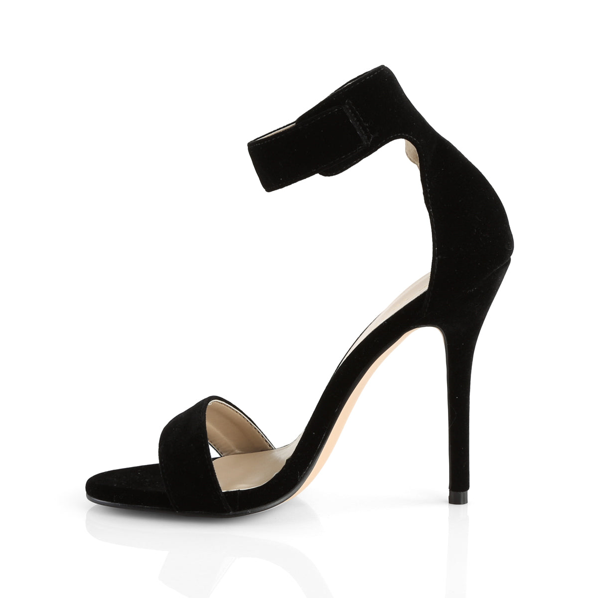 Pleaser Womens Pumps AMUSE-10 Blk Velvet