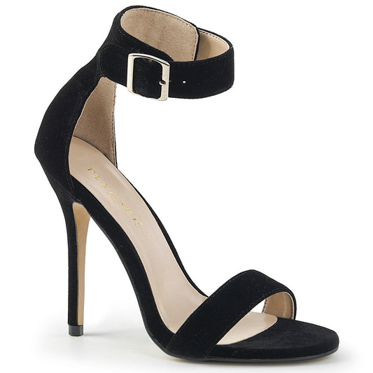 Pleaser Womens Pumps AMUSE-10 Blk Velvet