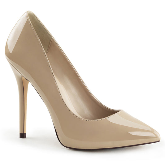 Pleaser Frauenpumpen AMUSE-20 Cream Pat.