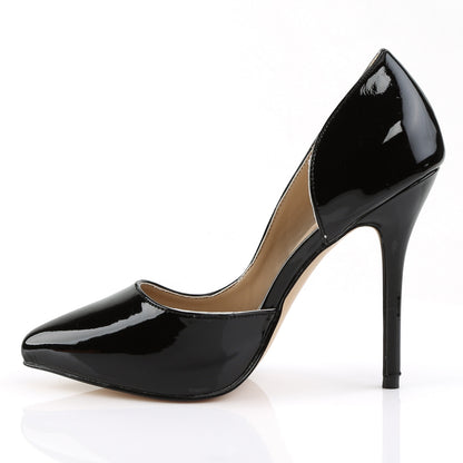 Pleaser Womens Pumps AMUSE-22 Blk Pat