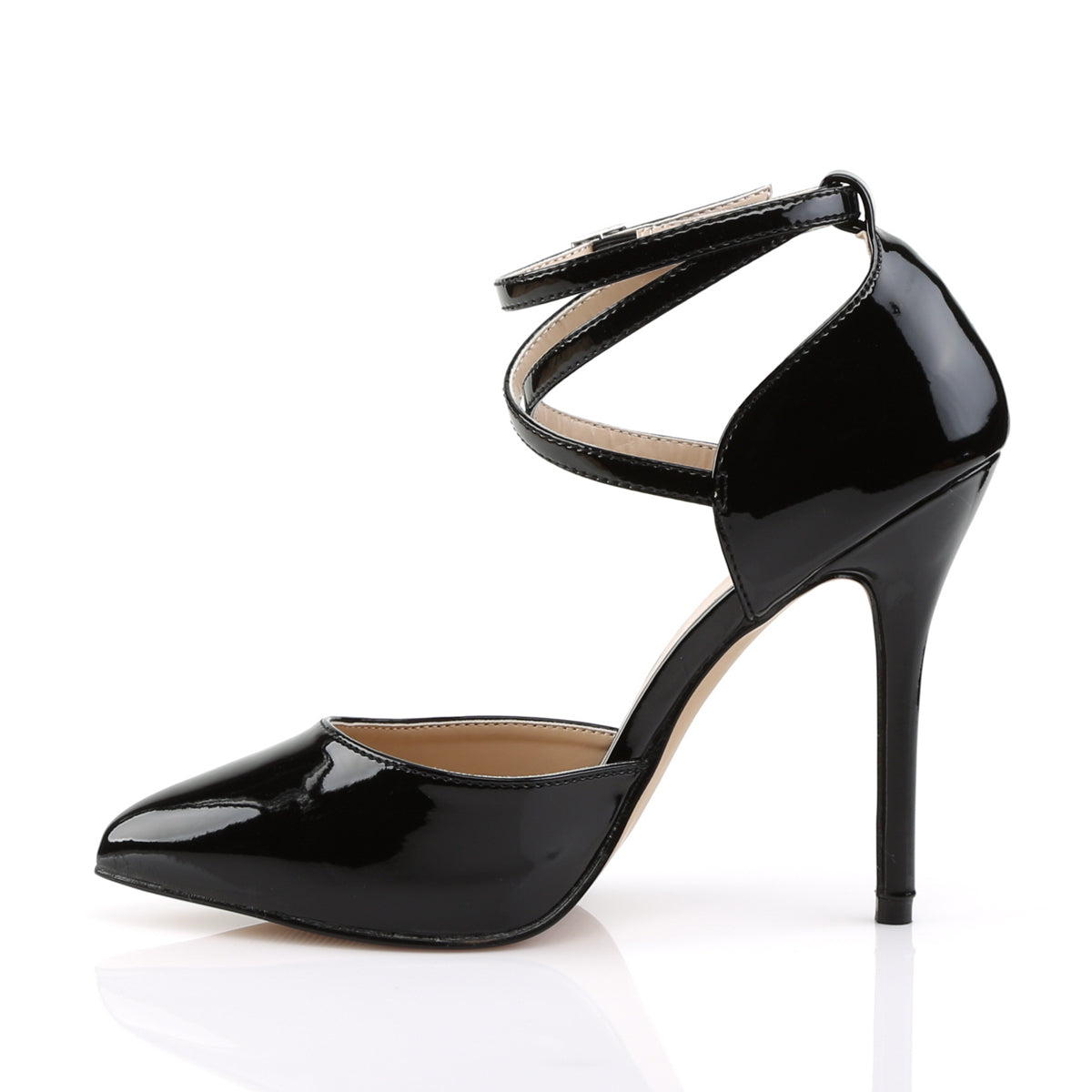 Pleaser Womens Pumps AMUSE-25 Blk Pat