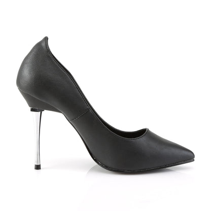 Pleaser Frauenpumpen APPEAL-20 BLK-Faux-Leder