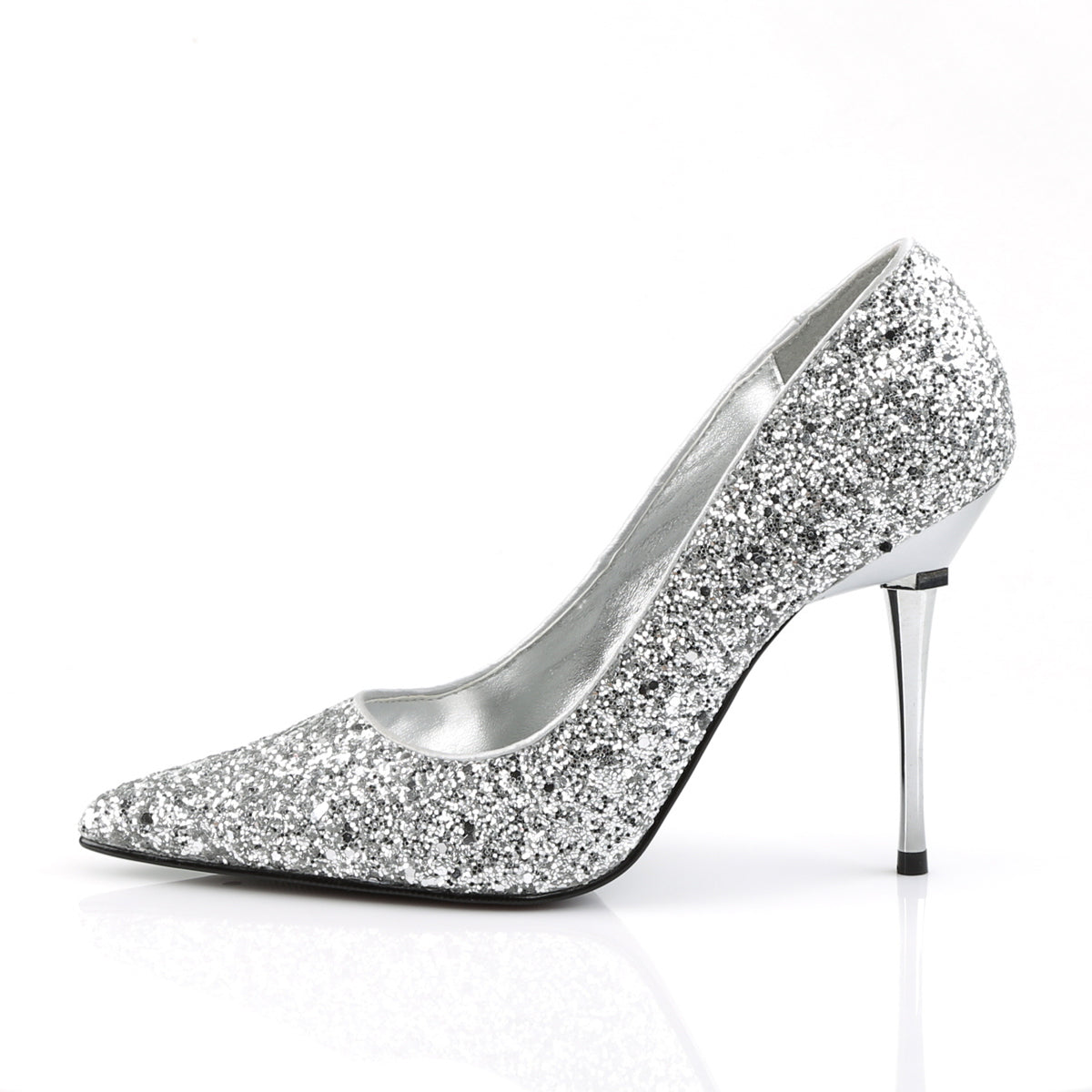 Pleaser Frauenpumpen APPEAL-20g SLV GltR PU