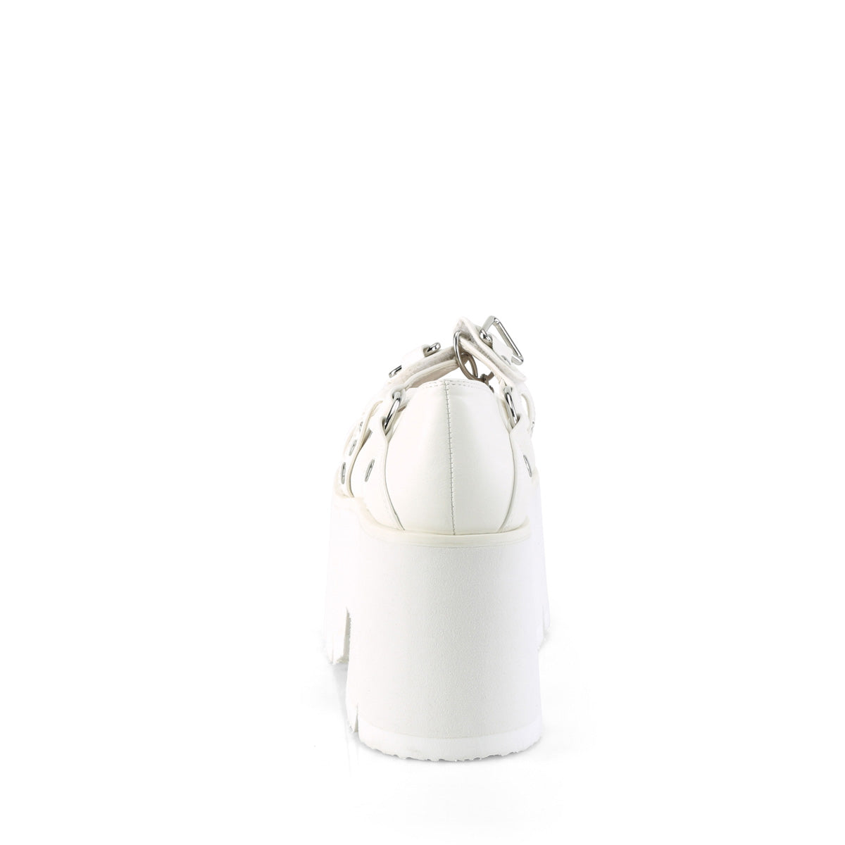 DemoniaCult  Pumps ASHES-33 wht veganes Leder