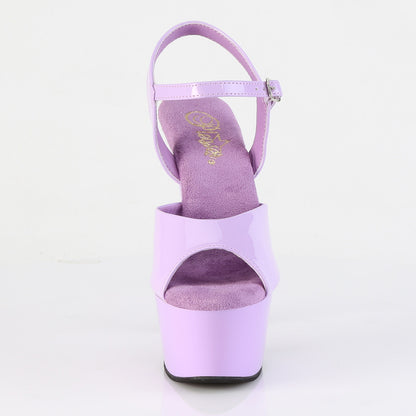Pleaser Women's Platform Shoes ASPIRE-609 Lavender Pat/Lavender