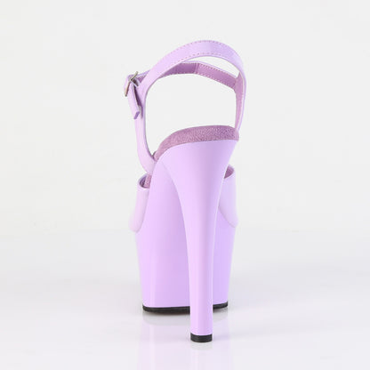 Pleaser Women's Platform Shoes ASPIRE-609 Lavender Pat/Lavender