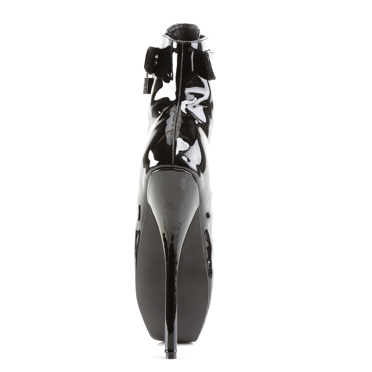 Devious Damen Knöchelstiefel Ballet-1025 BLK Pat.