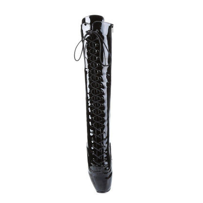 Devious Womens Boots BALLET-2020 Blk Pat