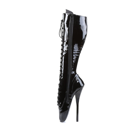 Devious Womens Boots BALLET-2020 Blk Pat