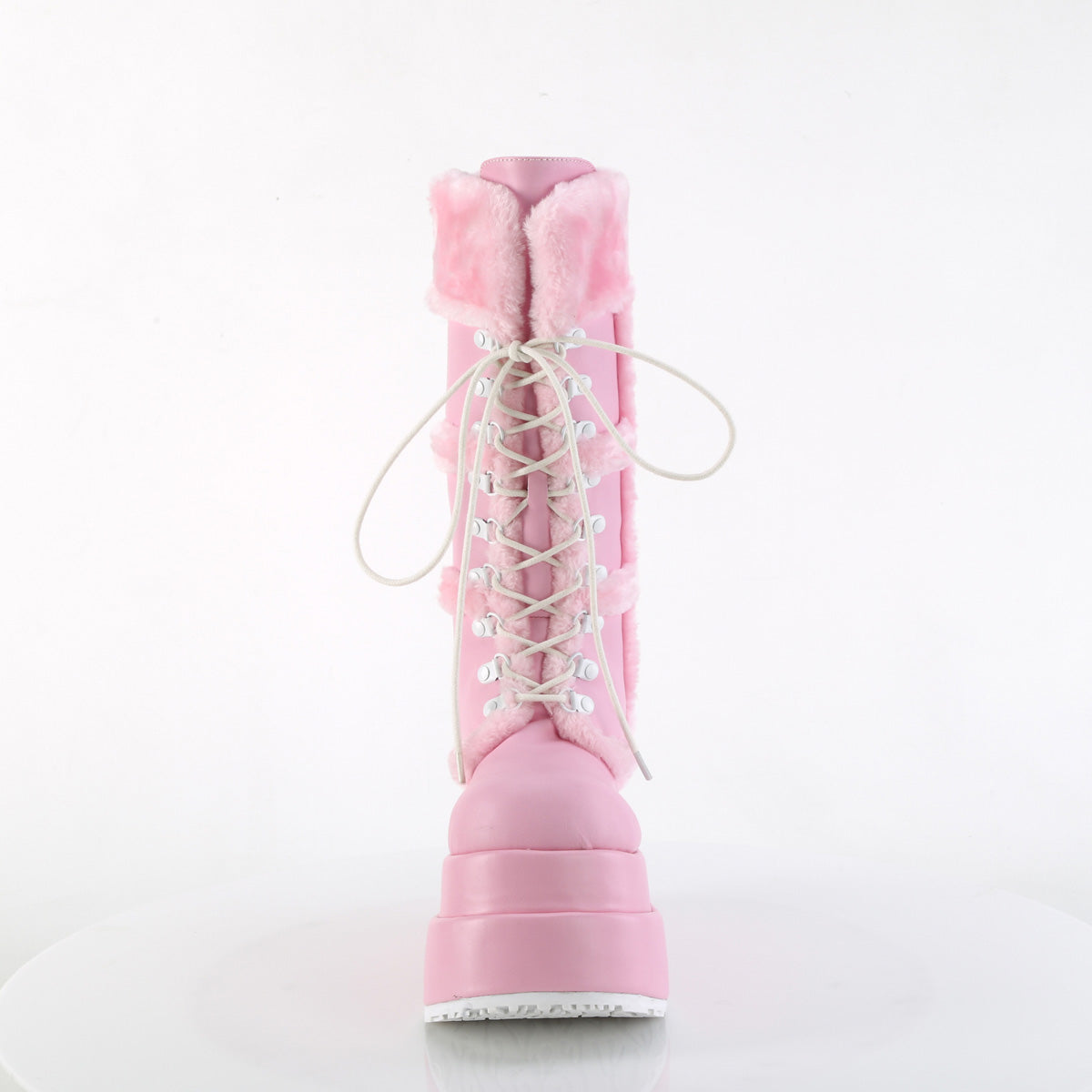 DemoniaCult   BEAR-202 B. Pink Vegan Leder