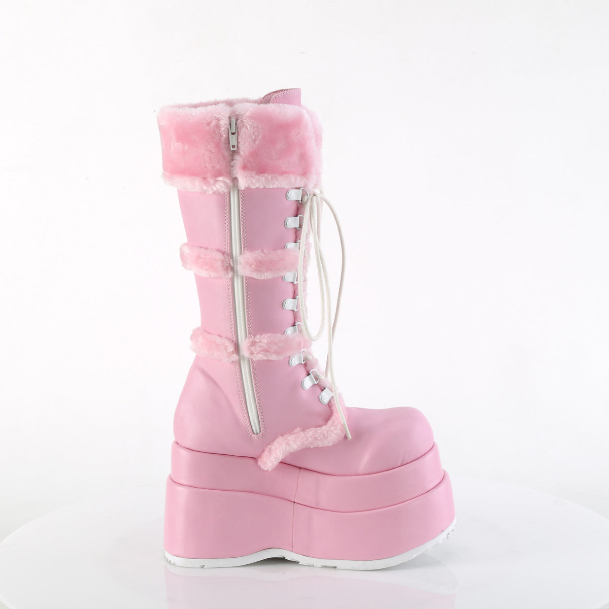 DemoniaCult   BEAR-202 B. Pink Vegan Leder