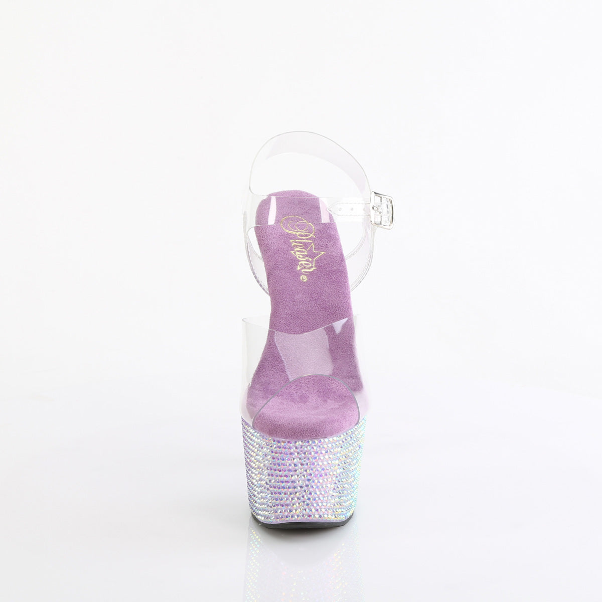 Pleaser   BEJEWELED-708RRS CLR/Lavendel Rs