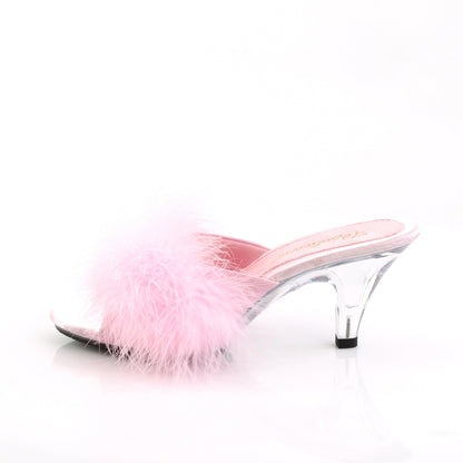 Fabulicious Damen Sandalen BELLE-301f B. Rosa PU-FUR / CLR