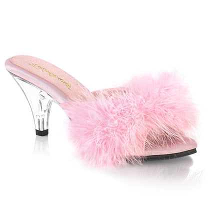 Fabulicious Damen Sandalen BELLE-301f B. Rosa PU-FUR / CLR