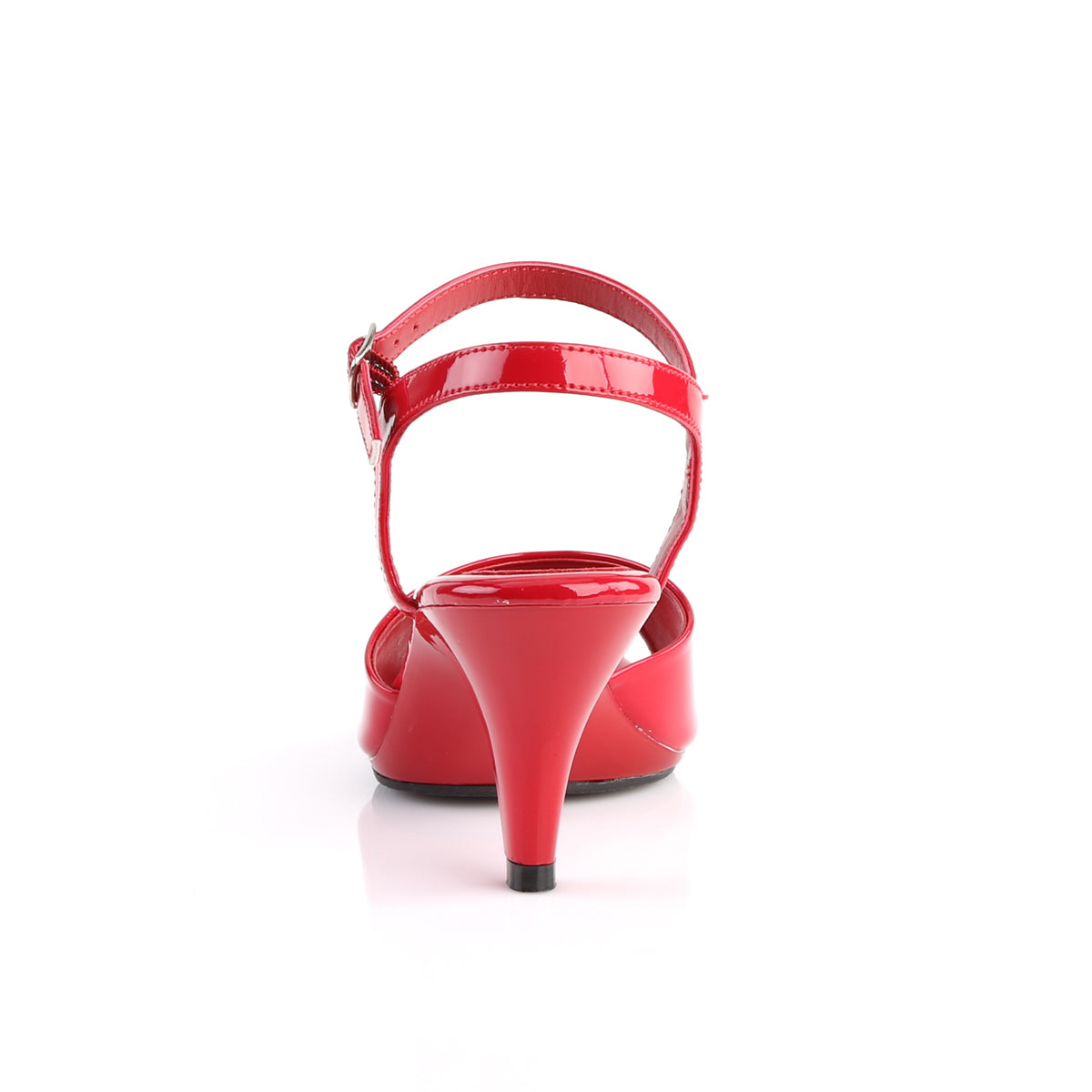 Fabulicious Frauen Sandalen BELLE-309 Rotes Pat/Rot