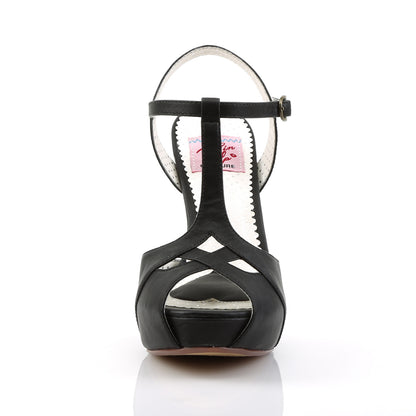 Pin Up Couture Frauenpumpen BETTIE-23 BLK -Kunstleder