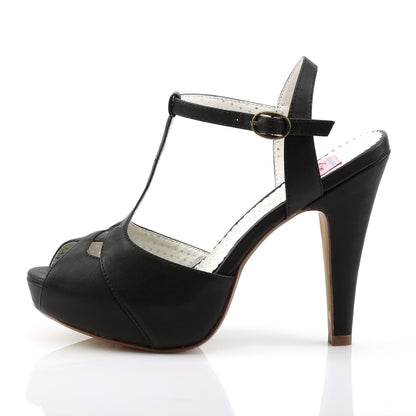Pin Up Couture Frauenpumpen BETTIE-23 BLK -Kunstleder