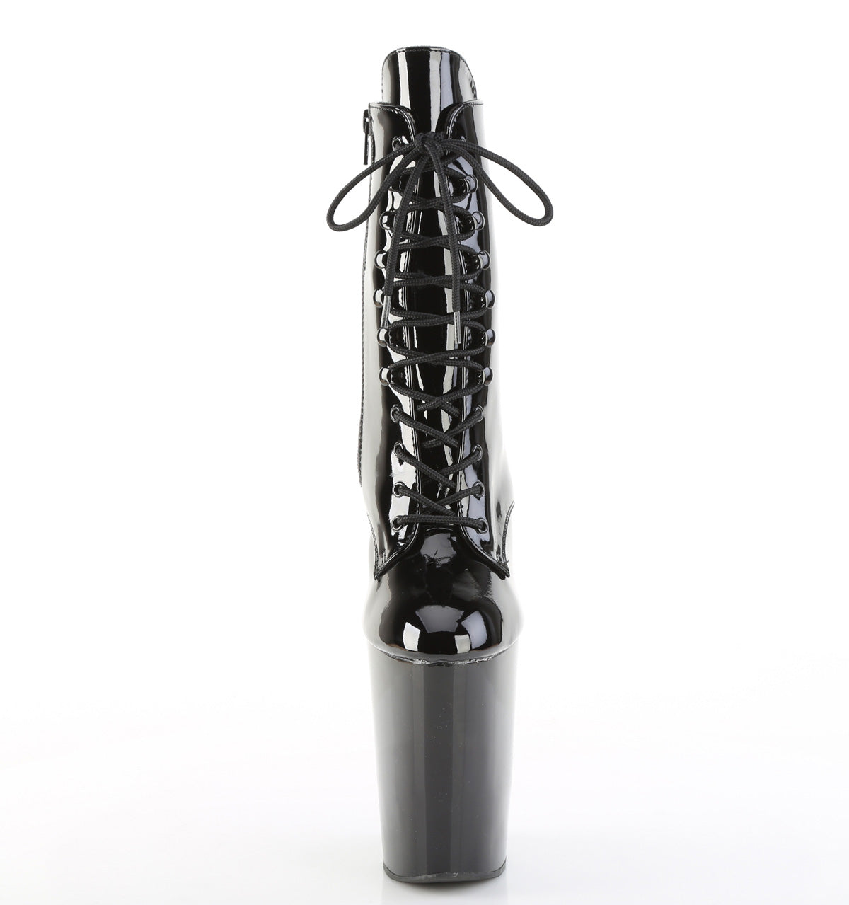 Pleaser Women's Platform Shoes BEWITCHED-1020 Blk Pat/Blk