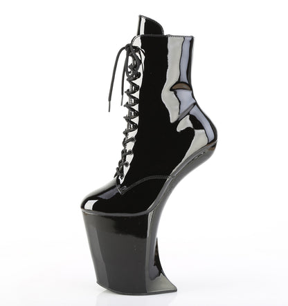 Pleaser Women's Platform Shoes BEWITCHED-1020 Blk Pat/Blk