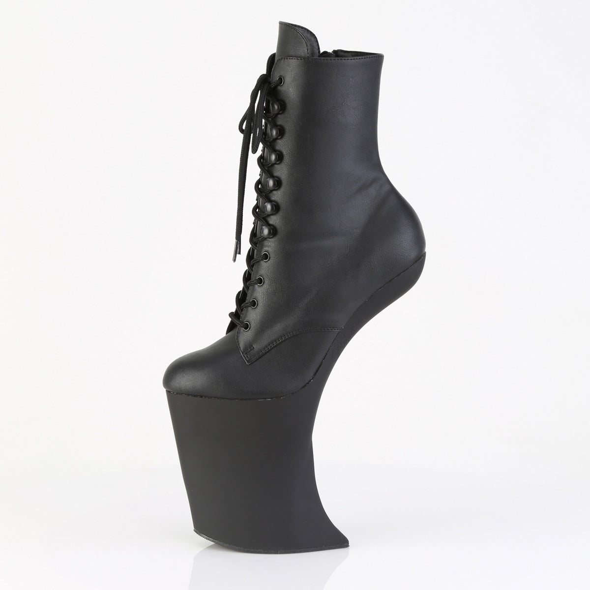Pleaser Women's Platform Shoes BEWITCHED-1020 Blk Faux Leather/Blk Matte