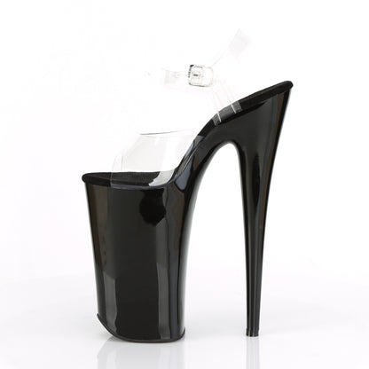 Pleaser Damen Sandalen BEYOND-008 CLR / BLK
