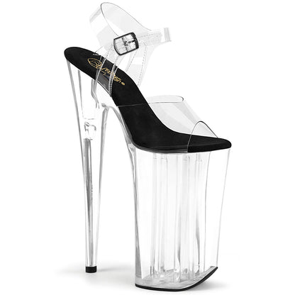 Pleaser Frauenpumpen BEYOND-008 CLR-BLK / CLR