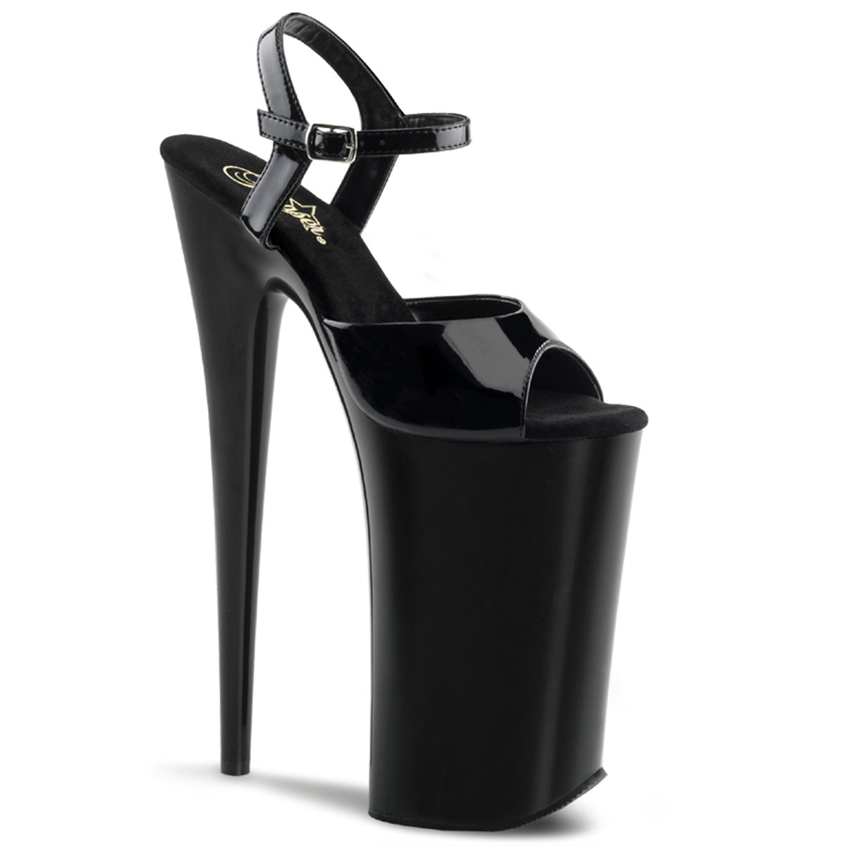 Pleaser Damen Sandalen BEYOND-009 BLK / BLK