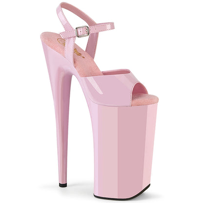 Pleaser  Sandals BEYOND-009 B. Pink Pat/B. Pink