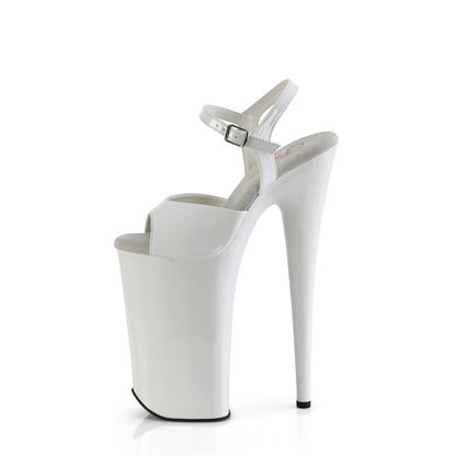 Pleaser  Sandalen BEYOND-009 WHT PAT/WHT