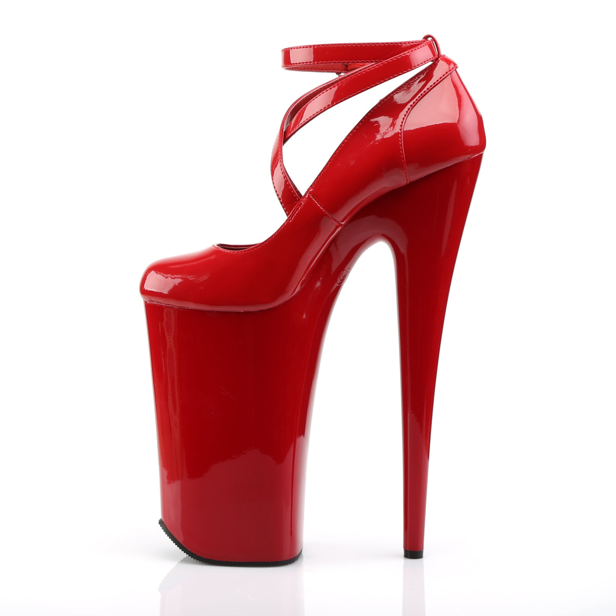 Pleaser Damen Sandalen BEYOND-087 rot / rot