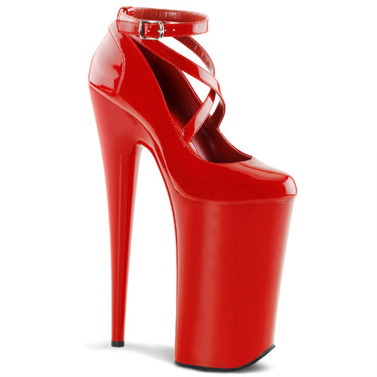 Pleaser Damen Sandalen BEYOND-087 rot / rot