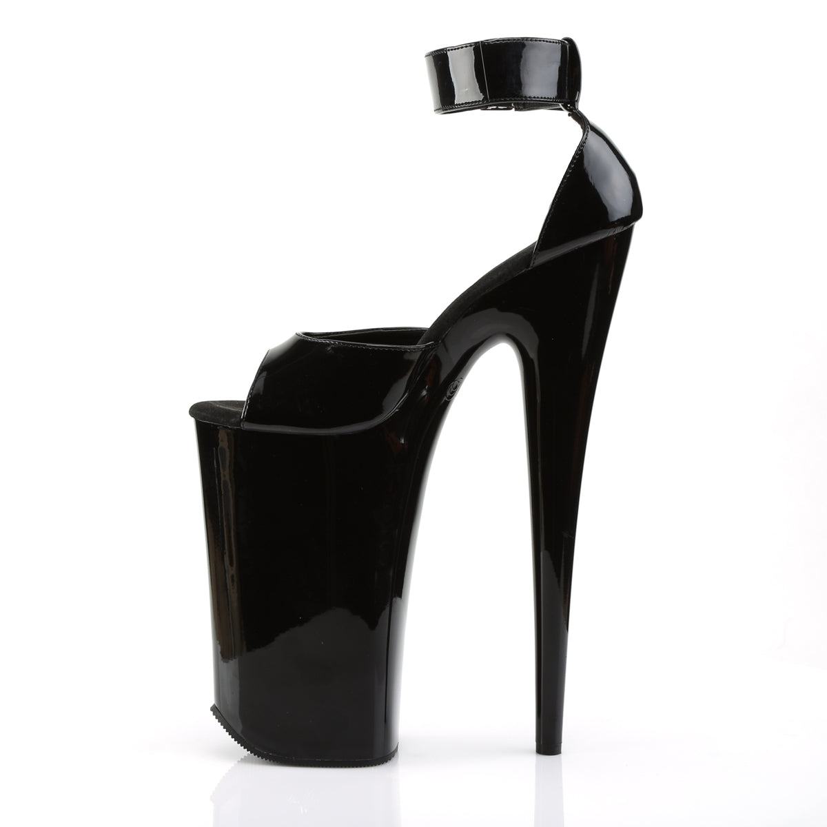 Pleaser Damen Sandalen BEYOND-089 BLK / BLK
