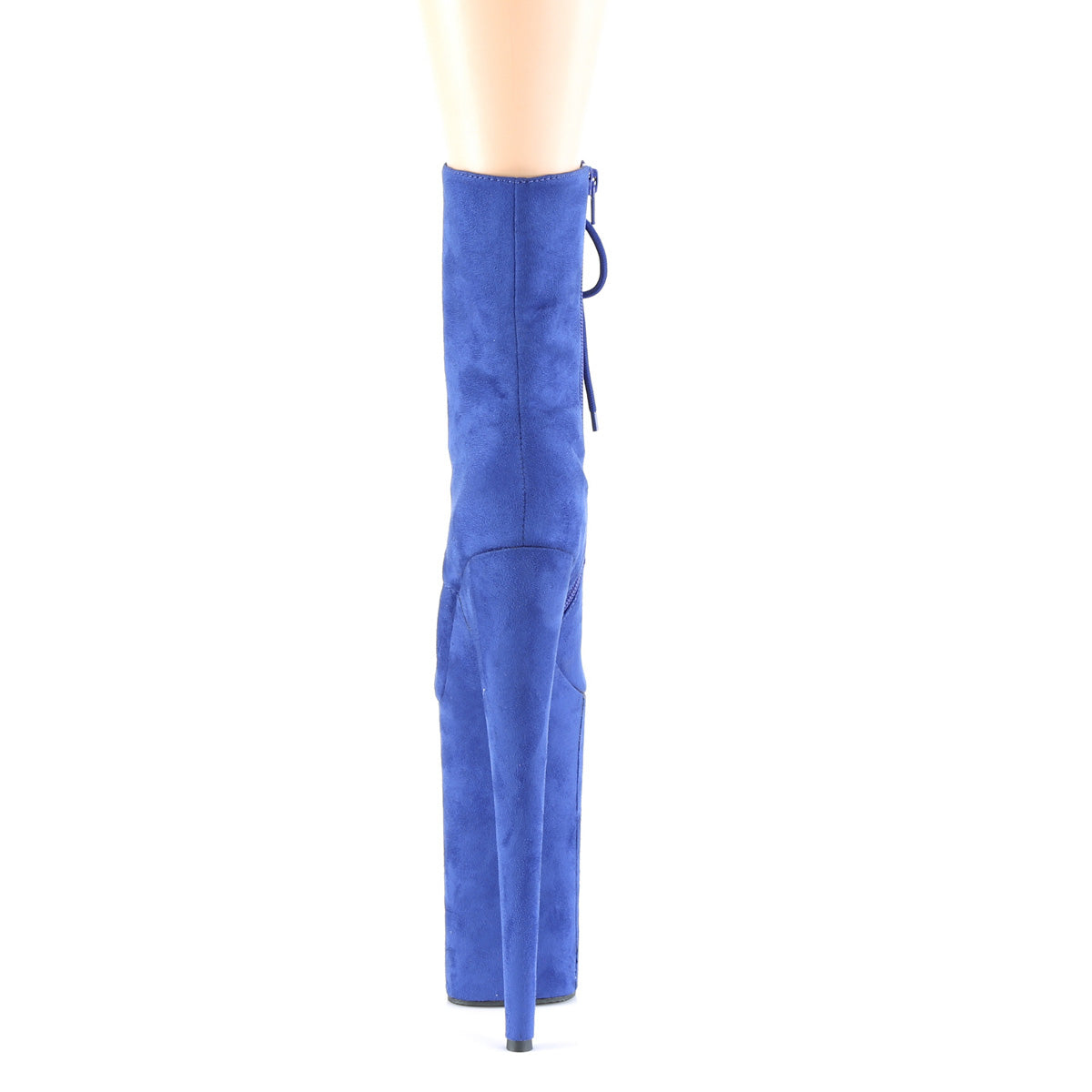 Pleaser Damen Knöchelstiefel BEYOND-1020FS Royal Blue Faux Wildleder / R.Blue F.Sede