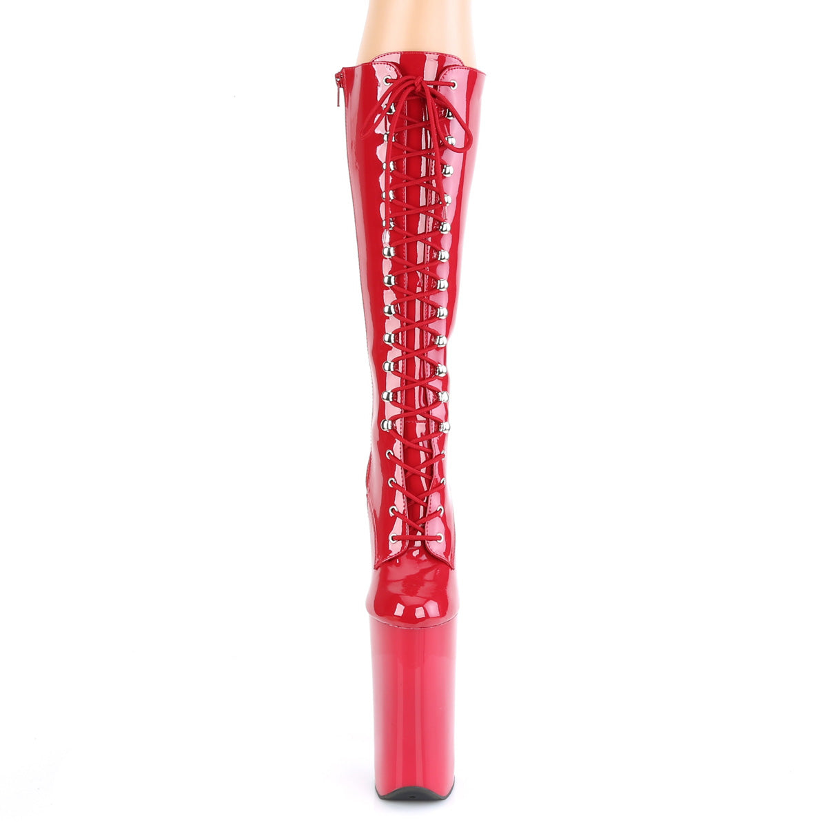 Pleaser Womens Boots. BEYOND-2020 rot pat / rot