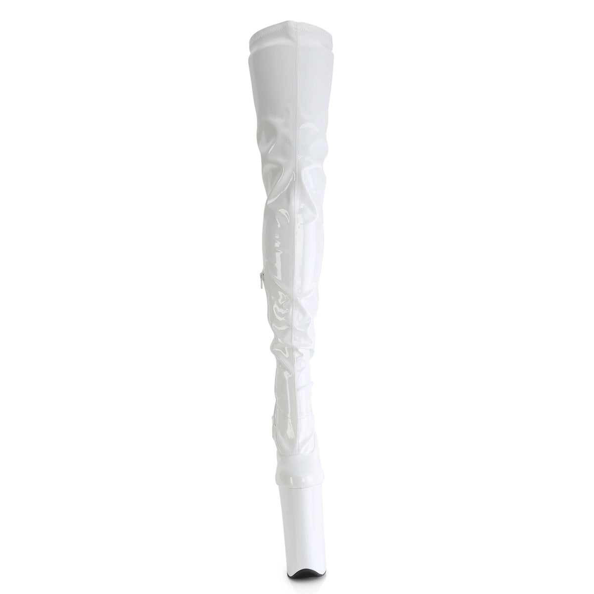 Pleaser   BEYOND-4000 WHT STR PAT/WHT