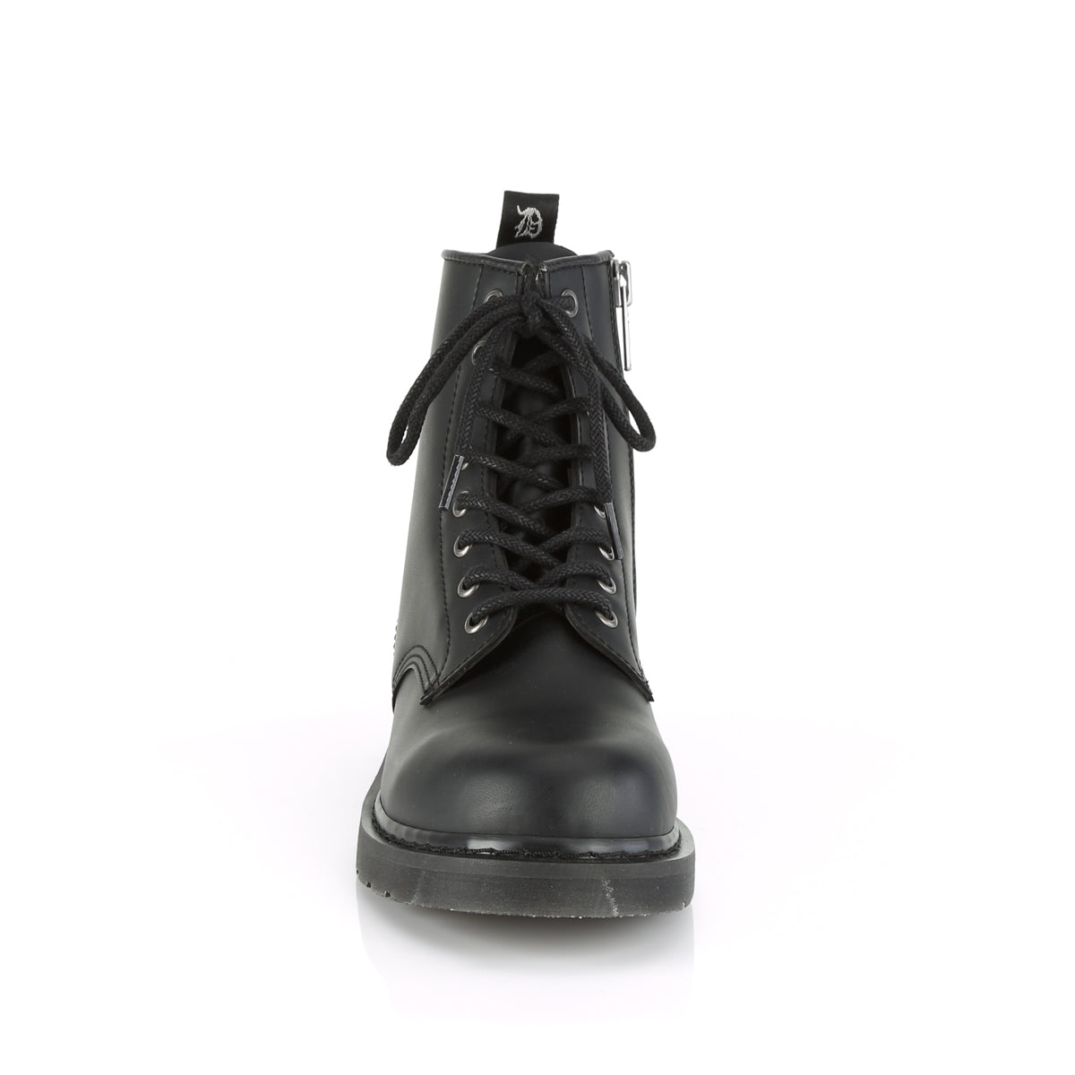 DemoniaCult Mens Boots BOLT-100 Blk Vegan Leather