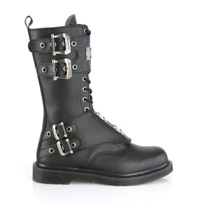 DemoniaCult Herrenstiefel BOLT-345 BLK Vegan Leder